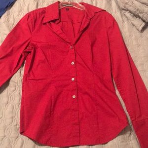 Express slim fit essentials button up